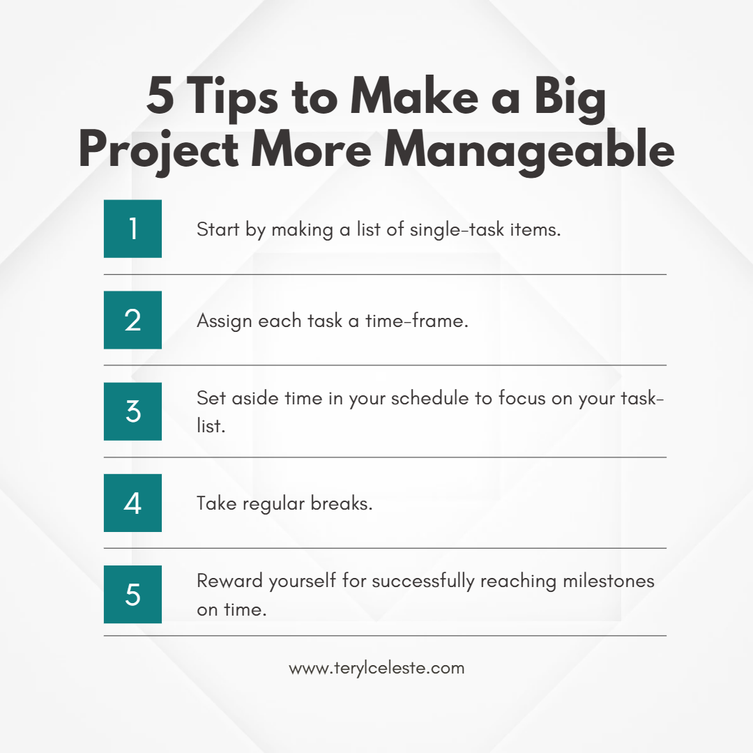 How to Break Down a Large Project into Manageable Tasks - LifeHack How to Break Down a Large Project into Manageable Tasks - LifeHack